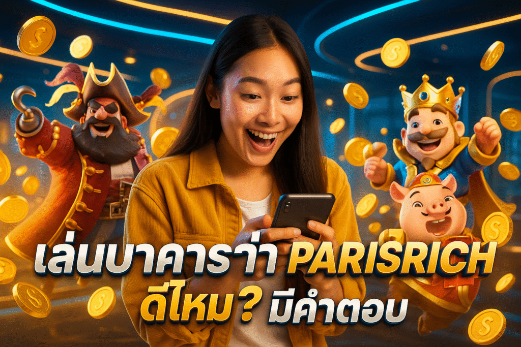 เล่นบาคาร่า PARISRICH ดีไหม? มีคำตอบ